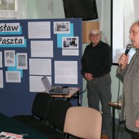 Spotkanie z panem Wiesławem Pasztą autorem książki "Cień błyskawicy"